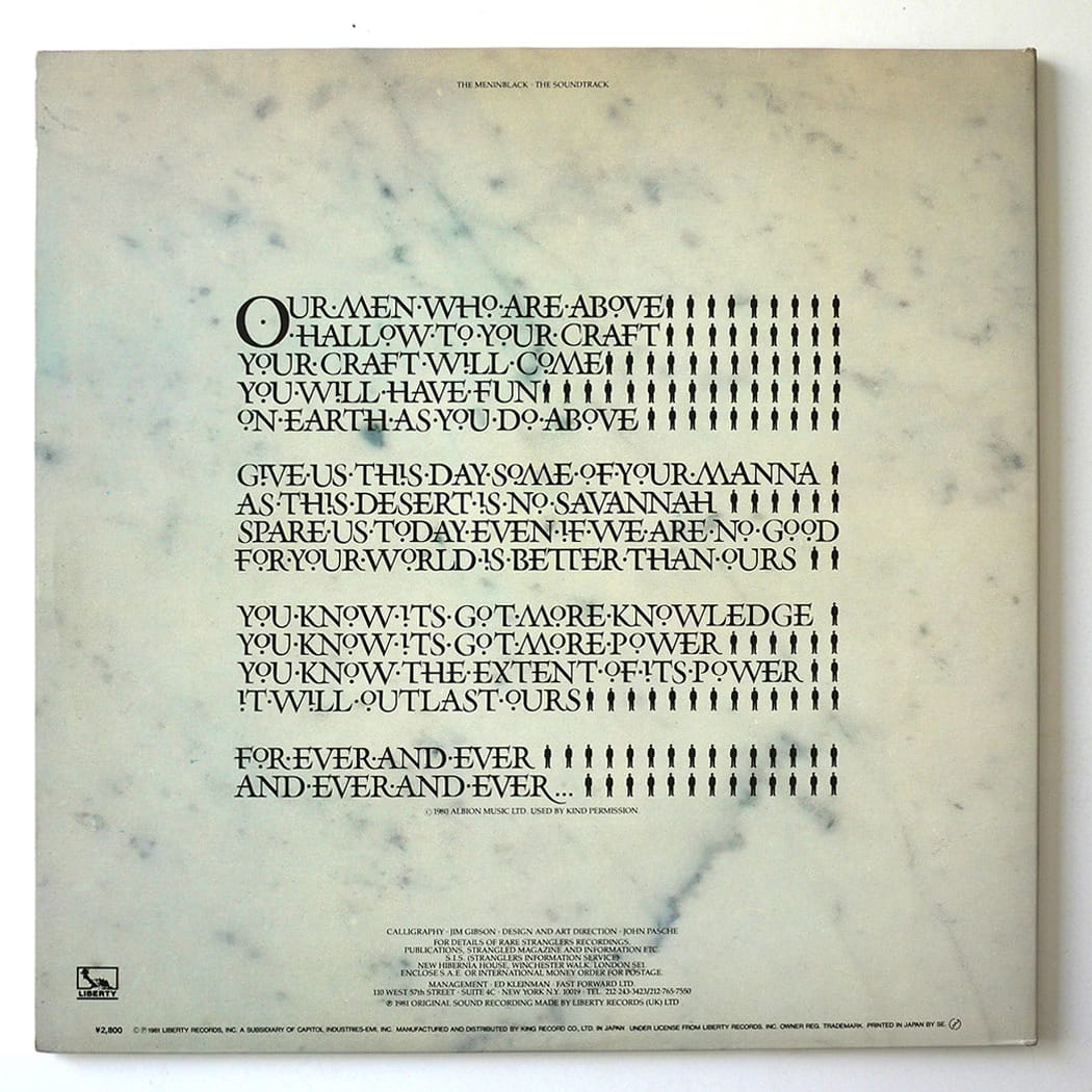 STRANGLERS - The Gospel According To The Meninblack - Image 2