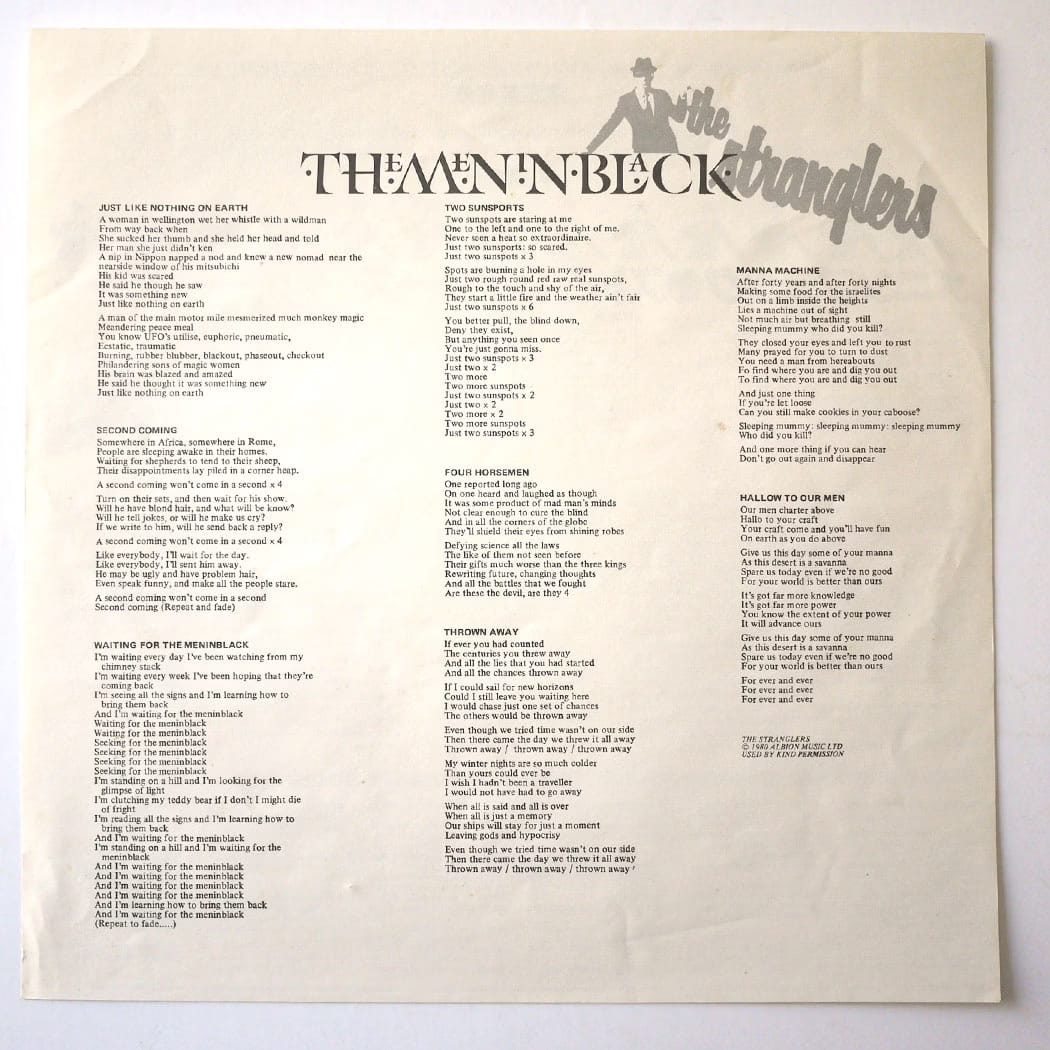 STRANGLERS - The Gospel According To The Meninblack - Image 8