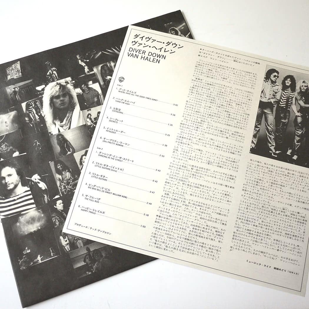 VAN HALEN - Diver Down - Image 4