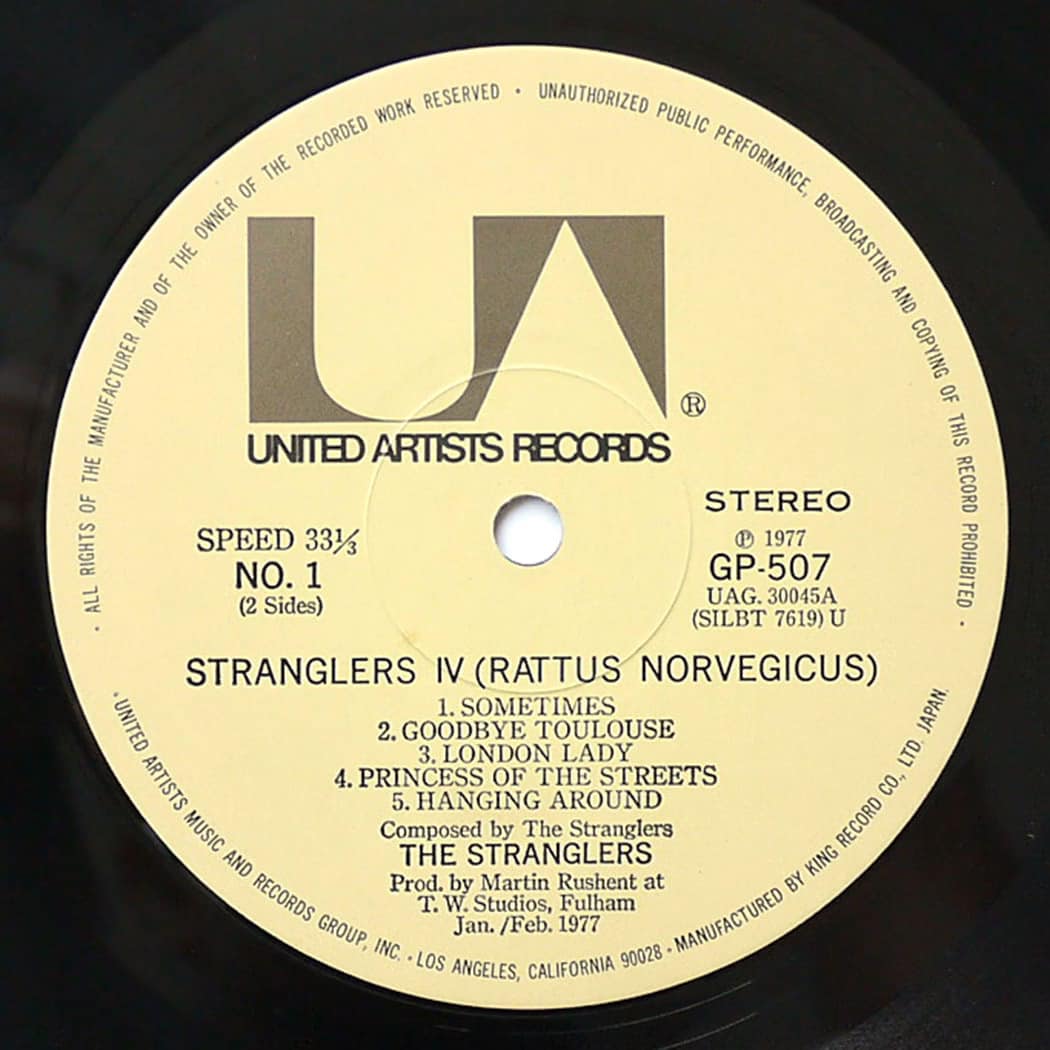 STRANGLERS - Stranglers IV (Rattus Norvegicus) - Image 7