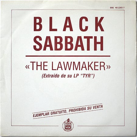 BLACK SABBATH - The Lawmaker (PROMO)