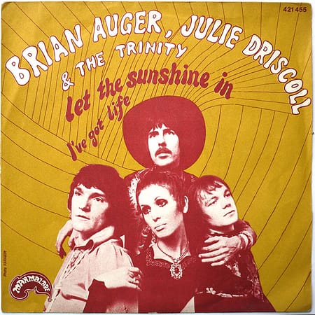 BRIAN AUGER, JULIE DRISCOLL & THE TRINITY -  Let The Sunshine In
