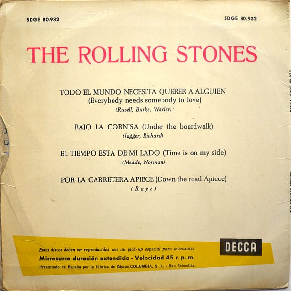 ROLLING STONES - Everybody Needs Somebody To Love - Image 2