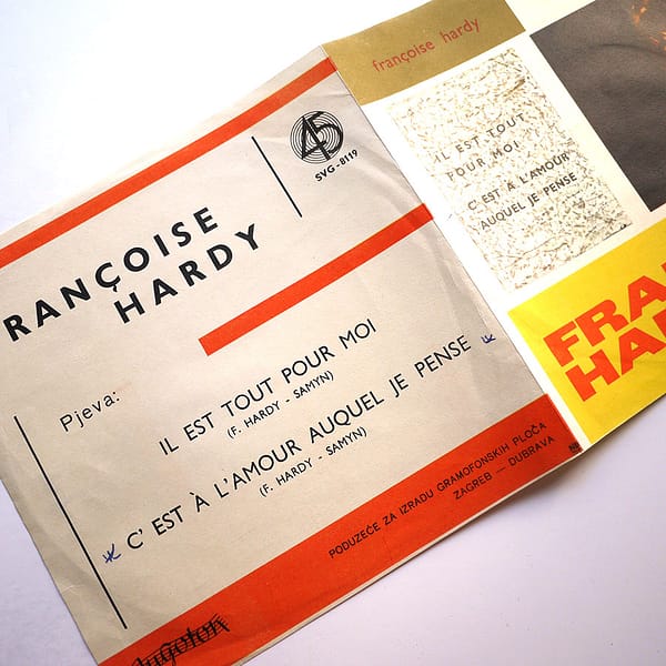 FRANCOISE HARDY - Il Est Tout Pour Moi - Image 2