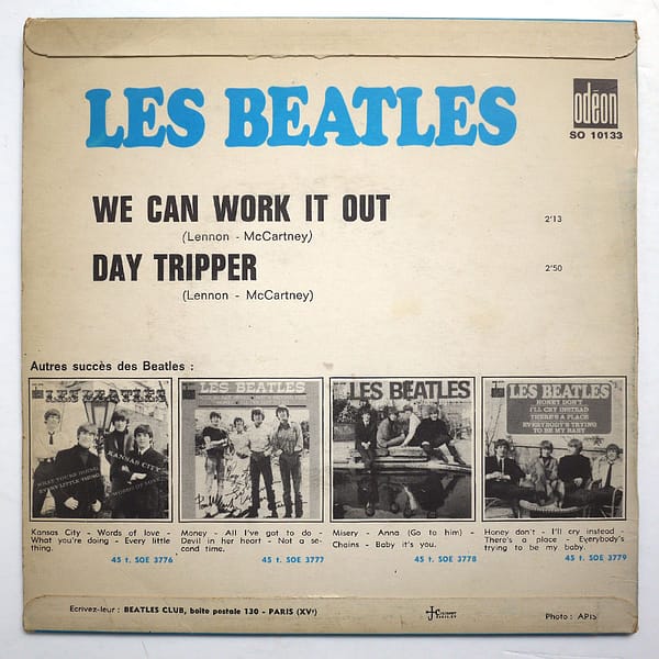BEATLES - We Can Work It Out - Image 2