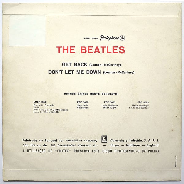 BEATLES - Get Back - Image 2