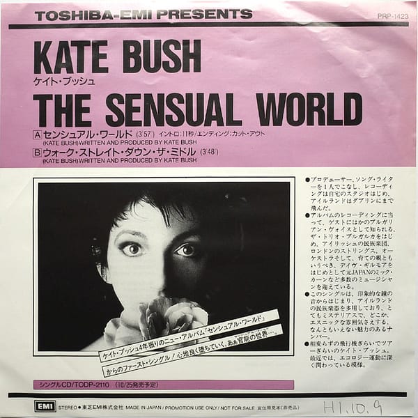 KATE BUSH - The Sensual World (PROMO)