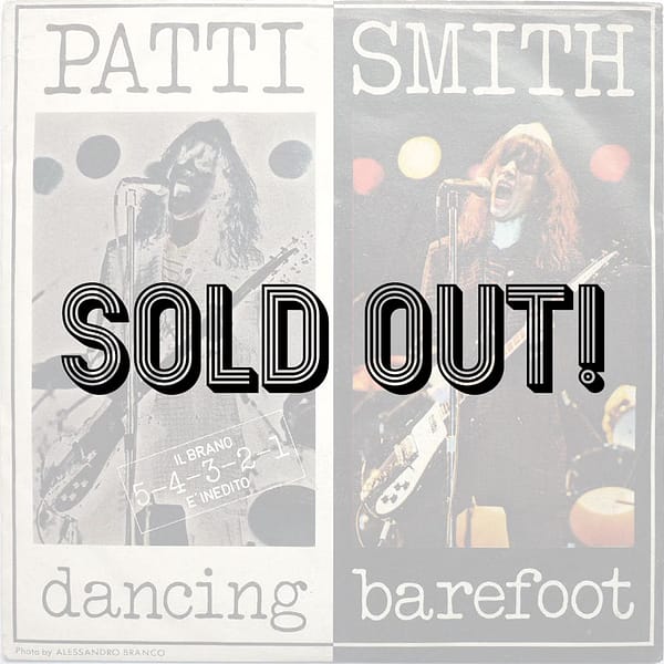 PATTI SMITH - Dancing Barefoot