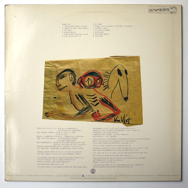 CAPTAIN BEEFHEART & THE MAGIC BAND - Shiny Beast - Image 2