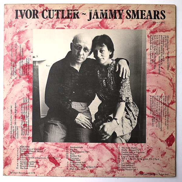 IVOR CUTLER - Jammy Smears - Image 2