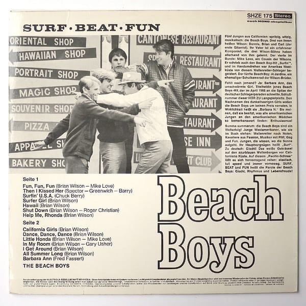BEACH BOYS - Surf Beat Fun - Image 2