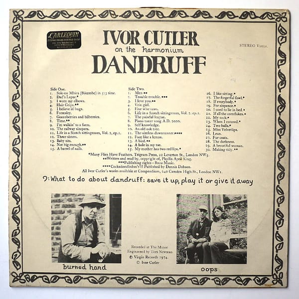 IVOR CULTER - Dandruff - Image 2