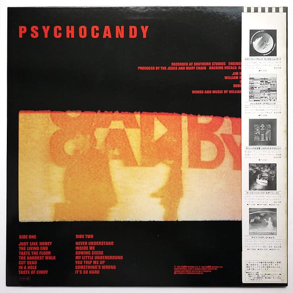 JESUS AND MARY CHAIN ‎- Psychocandy - Image 2