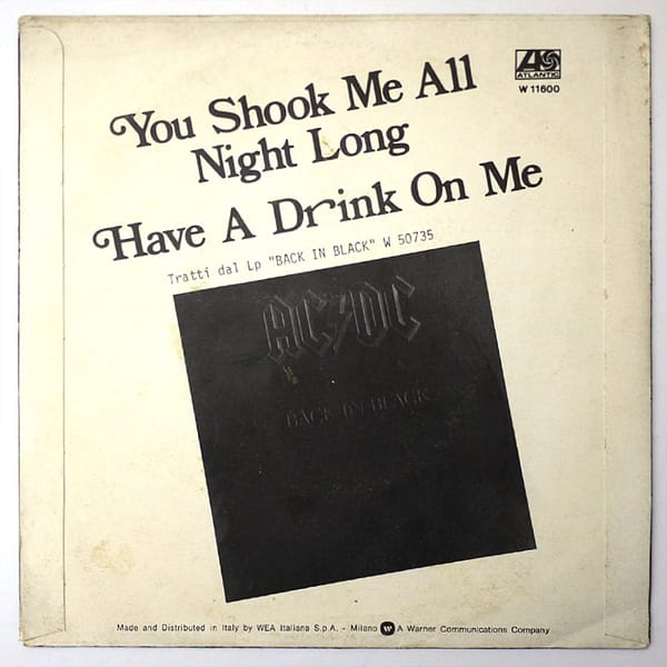 AC/DC – You Shook Me All Night Long - Image 2