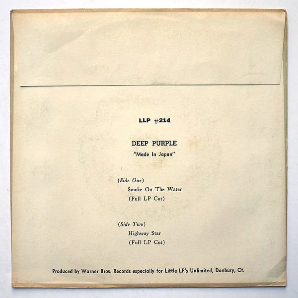 DEEP PURPLE - Made In Japan (Jukebox) - Image 2