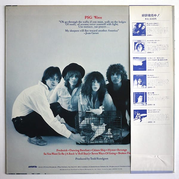 PATTI SMITH - Wave (PROMO) - Image 2