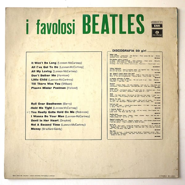 BEATLES - I Favolosi Beatles - Image 2