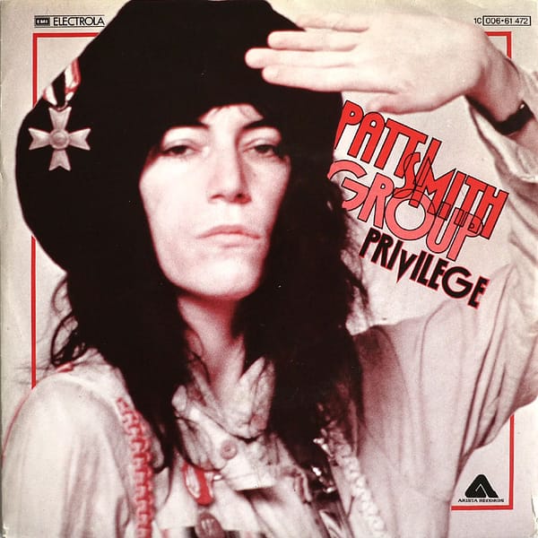 PATTI SMITH - Privilege