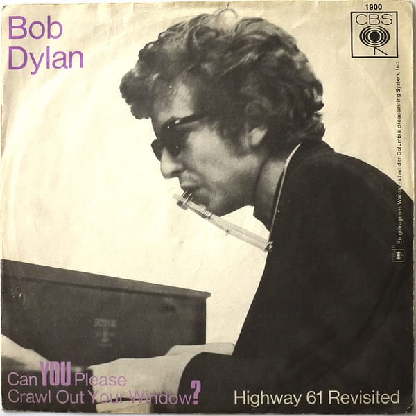 BOB DYLAN - Can You Please Crawl Out Your Window?