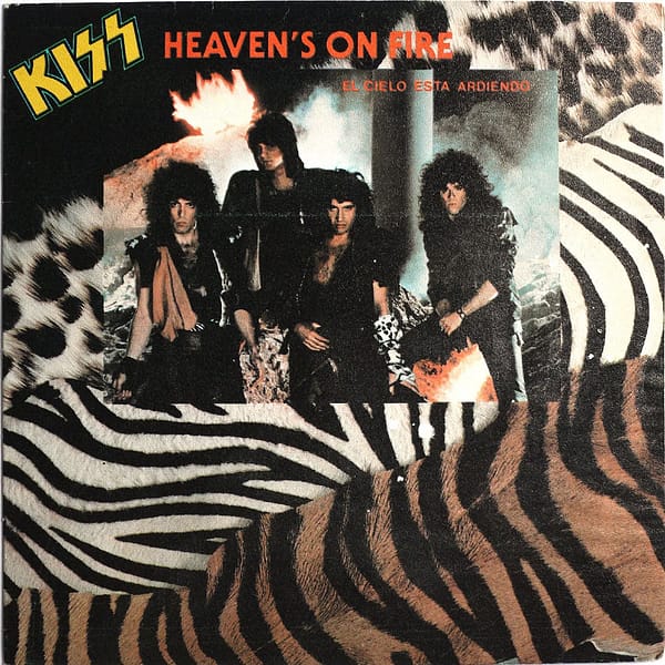 KISS - Heaven's On Fire