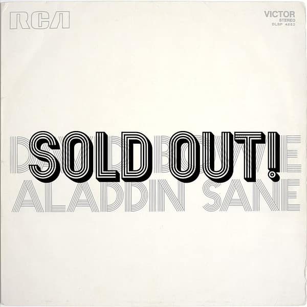 DAVID BOWIE - Aladdin Sane