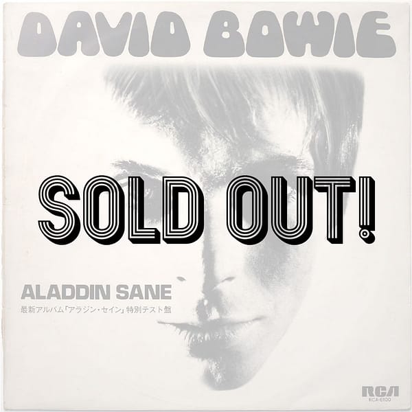 DAVID BOWIE - Aladdin Sane (PROMO ONLY)