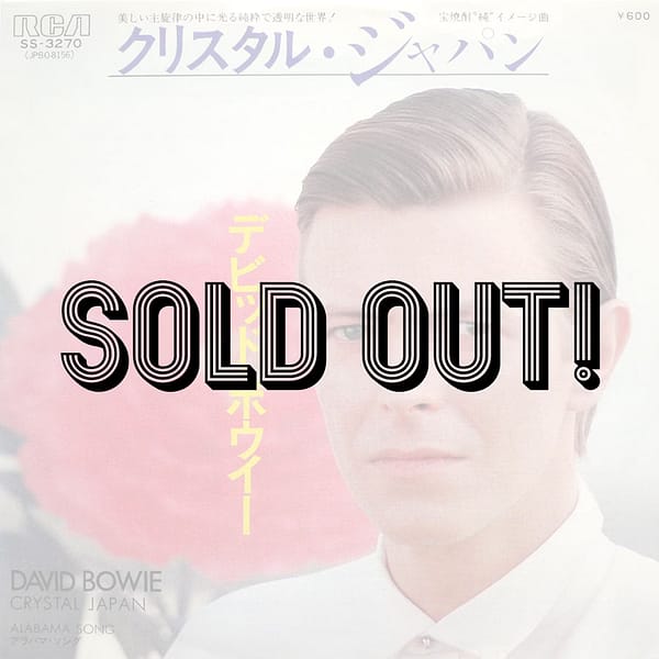 DAVID BOWIE - Crystal Japan