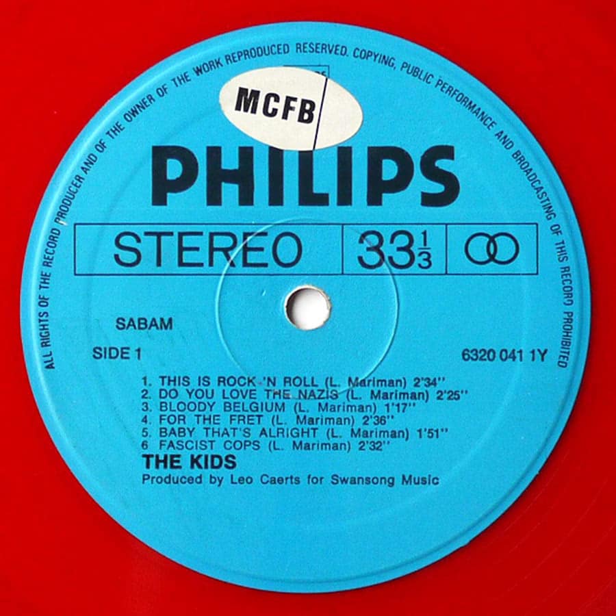 THE KIDS - The Kids (RED VINYL) - Image 9