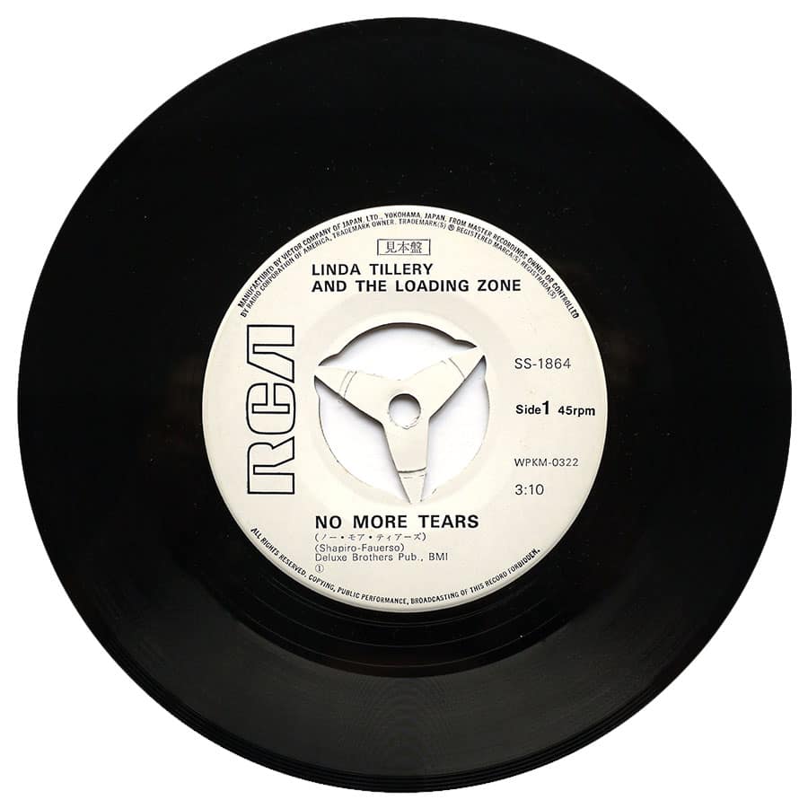 LINDA TILLERY AND THE LOADING ZONE - No More Tears (PROMO) - Image 5