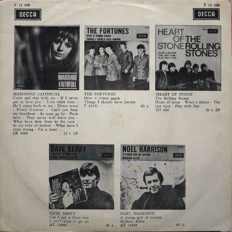 MARIANNE FAITHFULL - Yesterday - Image 2