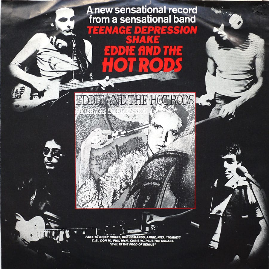 EDDIE AND THE HOT RODS - Teenage Depression - Image 2