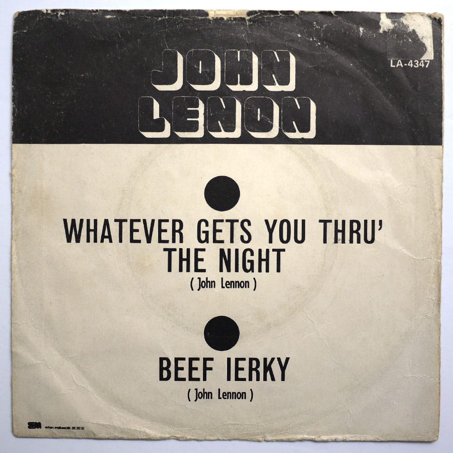 JOHN LENNON - Whatever Gets You Thru' The Night - Image 2