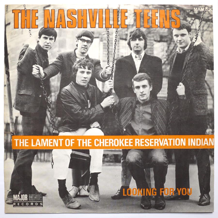 NASHVILLE TEENS - The Lament Of The Cherokee Reservation Indian - Image 2
