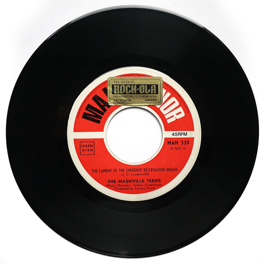 NASHVILLE TEENS - The Lament Of The Cherokee Reservation Indian - Image 4