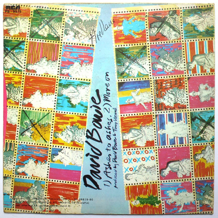 DAVID BOWIE - Ashes To Ashes (PROMO) - Image 2