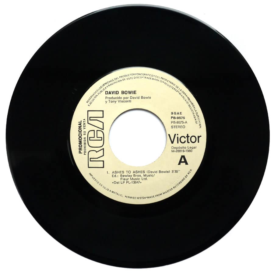 DAVID BOWIE - Ashes To Ashes (PROMO) - Image 3