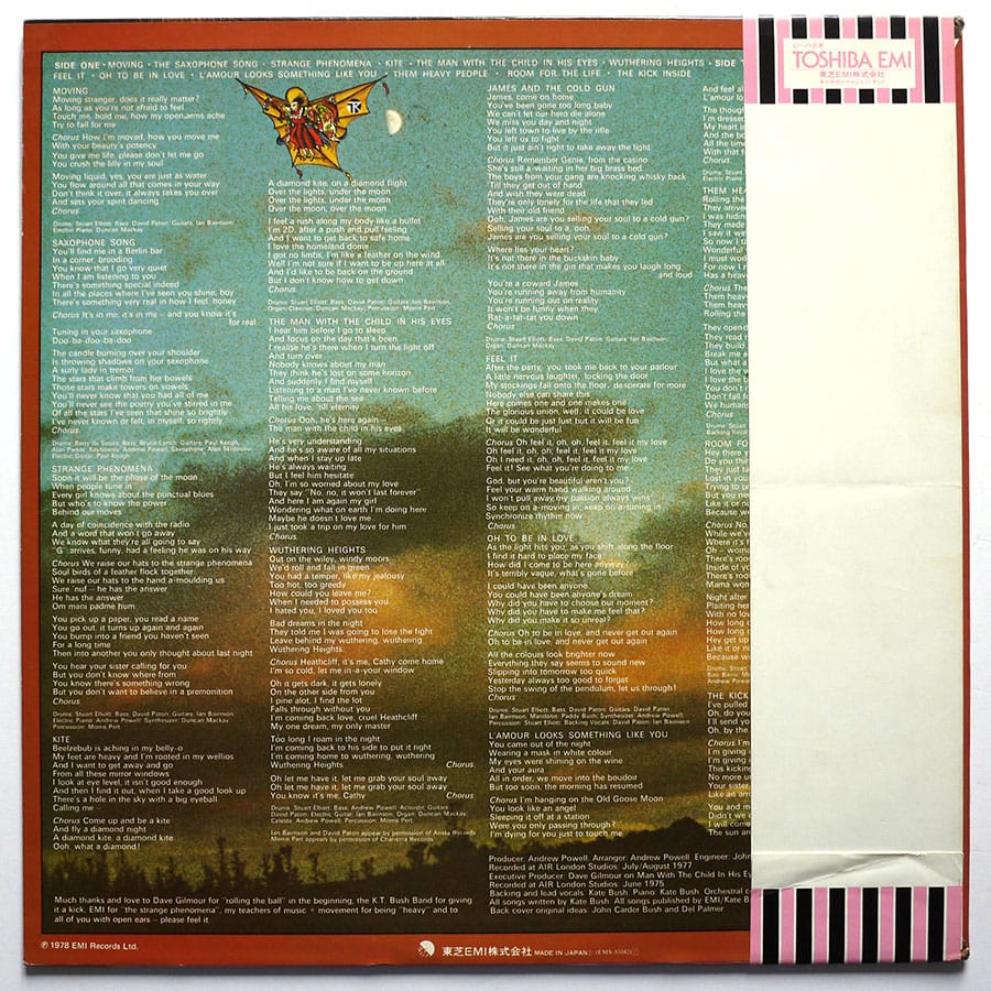 KATE BUSH - The Kick Inside - Image 2