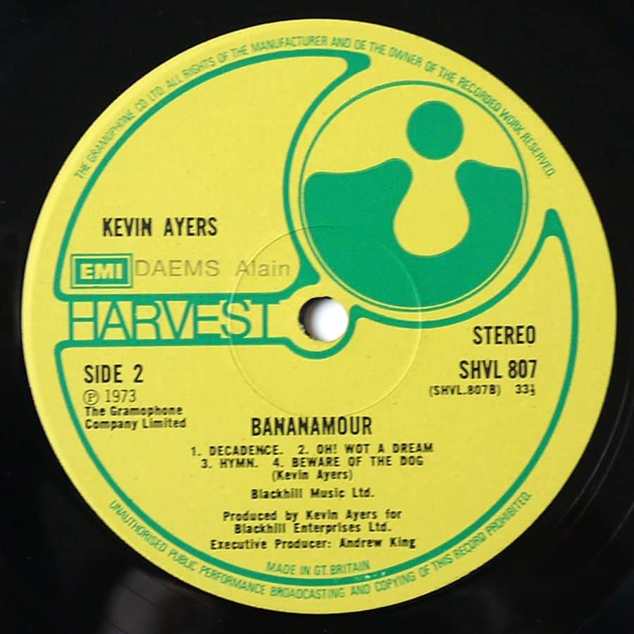 KEVIN AYERS - Bananamour - Image 8