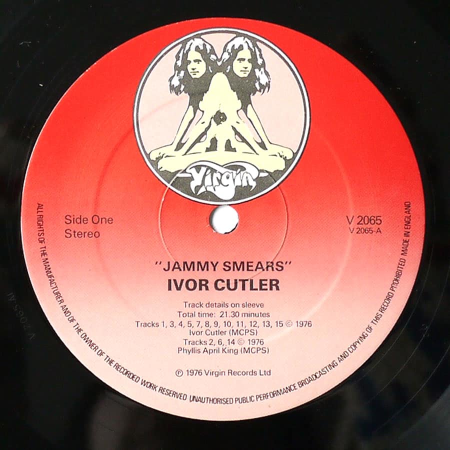 IVOR CUTLER - Jammy Smears - Image 3