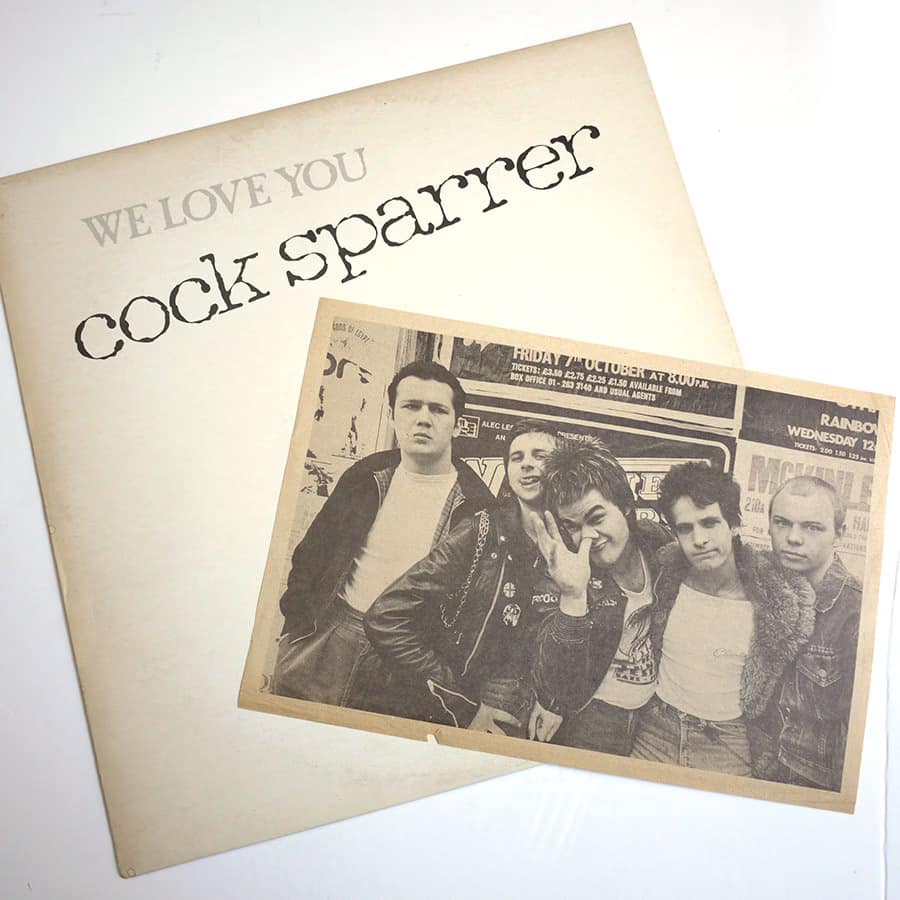 COCK SPARRER - We Love You (DEMO) - Image 3