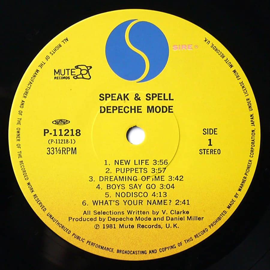DEPECHE MODE - Speak & Spell - Image 6