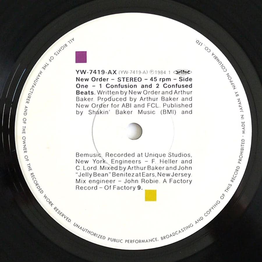 NEW ORDER - Confusion - Image 3