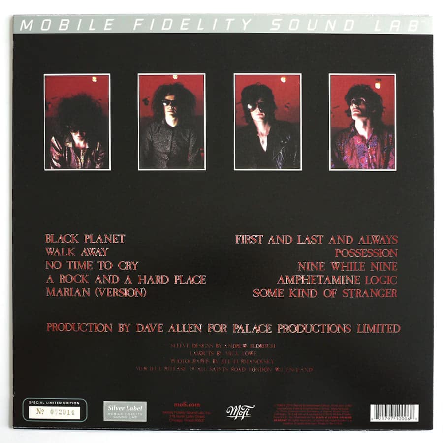 SISTERS OF MERCY - First And Last And Always - Image 2