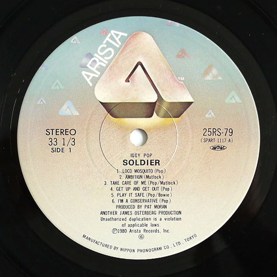 IGGY POP - Soldier - Image 4