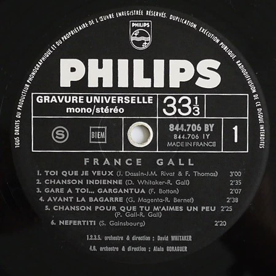 FRANCE GALL - 1968 - Image 5