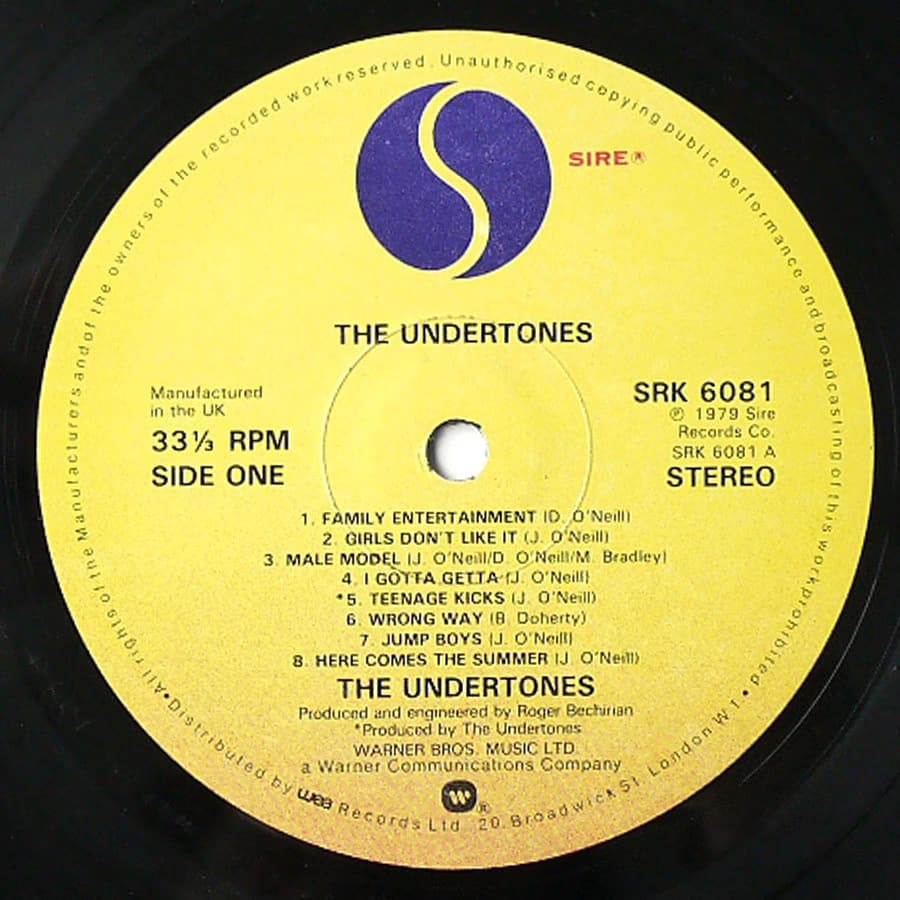 UNDERTONES - The Undertones - Image 6