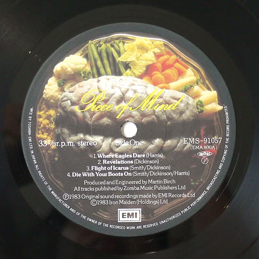 IRON MAIDEN - Piece Of Mind - Image 5