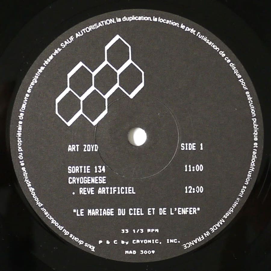 ART ZOYD - Le Mariage Du Ciel Et De L'Enfer - Image 4