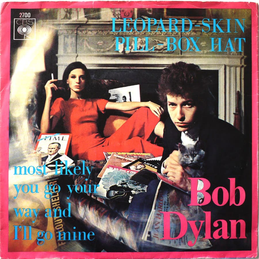 BOB DYLAN - Leopard-Skin Pill-Box Hat
