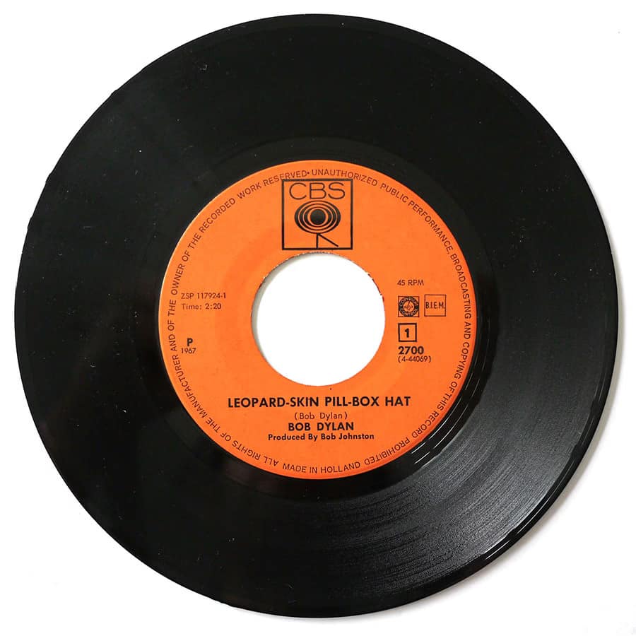 BOB DYLAN - Leopard-Skin Pill-Box Hat - Image 4